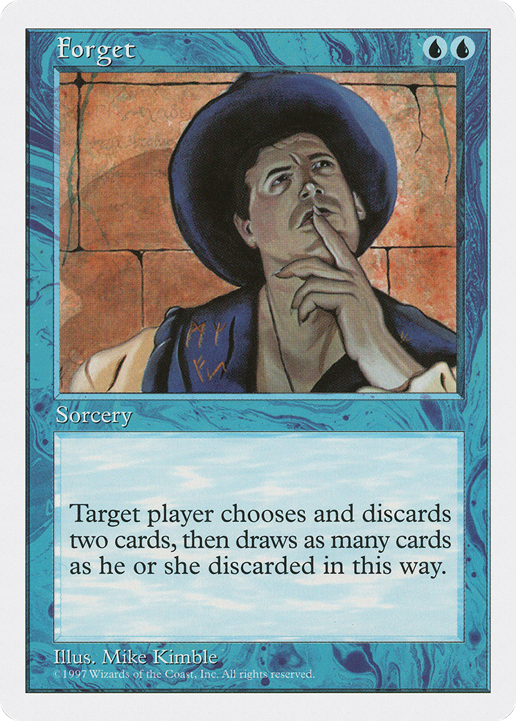 {R} Forget [Fifth Edition][5ED 089]