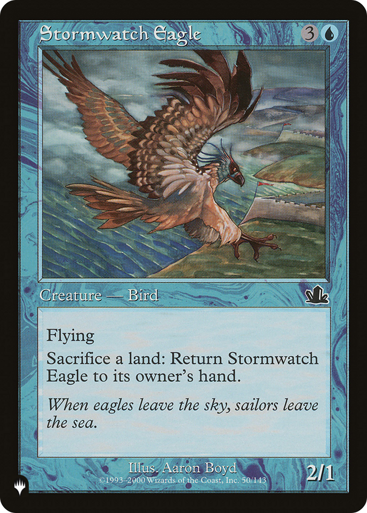 Stormwatch Eagle [LIST PCY-50]