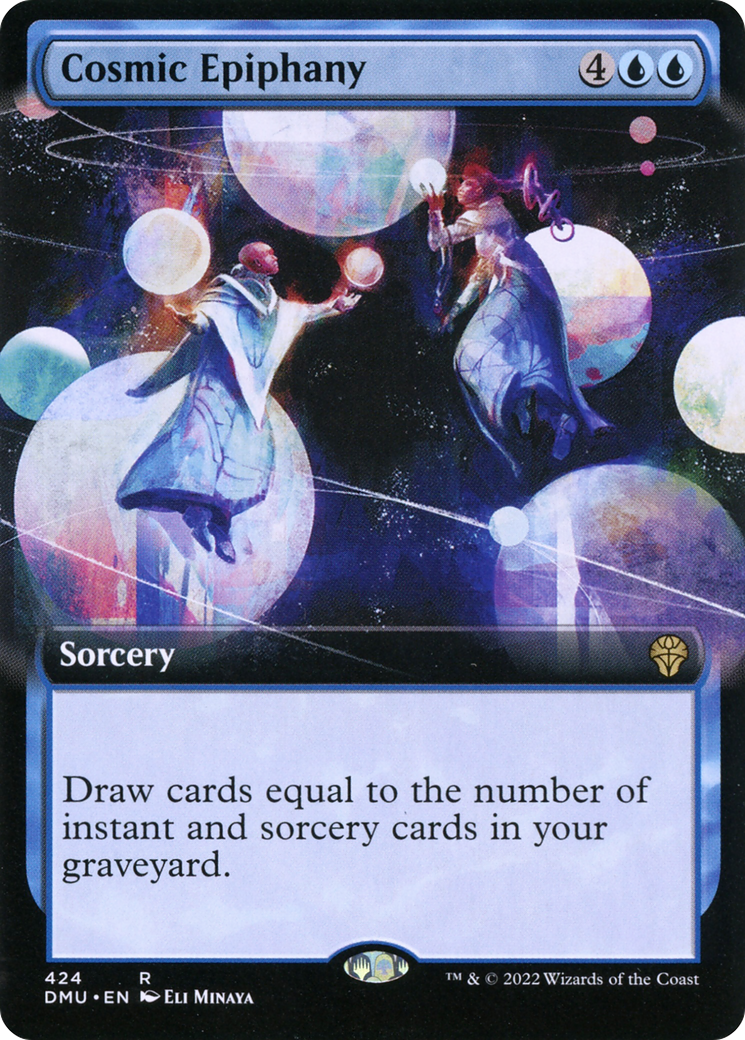 {R} Cosmic Epiphany (Extended Art) [Dominaria United][DMU 424]