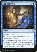 {C} Supreme Will [Commander Legends][CMR 102]