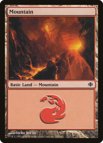 {B}[ALA 243] Mountain (243) [Shards of Alara]