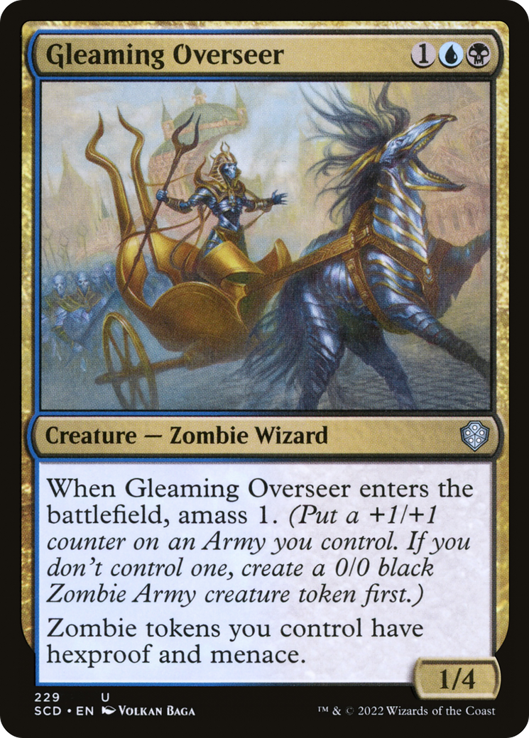{C} Gleaming Overseer [Starter Commander Decks][SCD 229]
