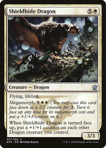 {C} Shieldhide Dragon [Dragons of Tarkir][DTK 037]