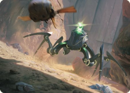 {A} Thran Spider Art Card [The Brothers' War Art Series][ABRO 045]