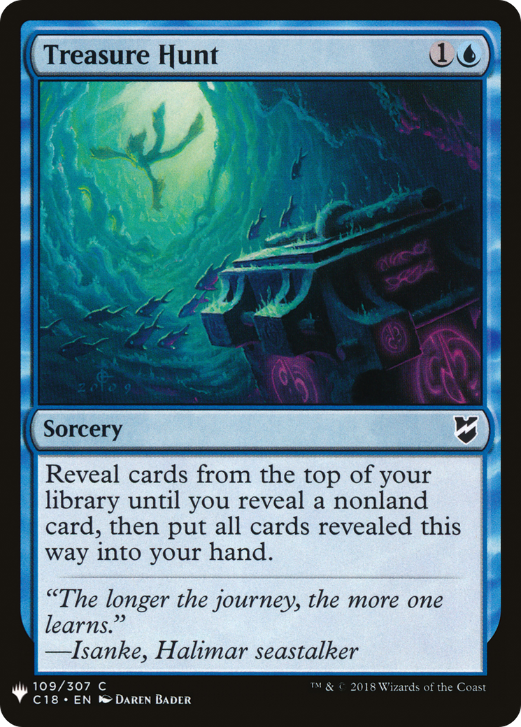 {C} Treasure Hunt [Mystery Booster][LS C18 109]