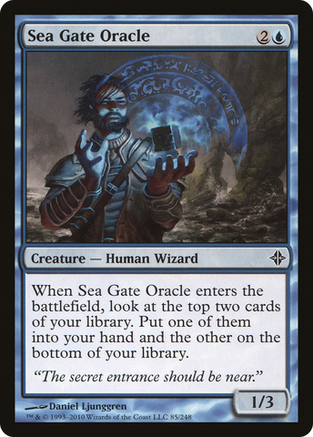 {C} Sea Gate Oracle [Rise of the Eldrazi][ROE 085]