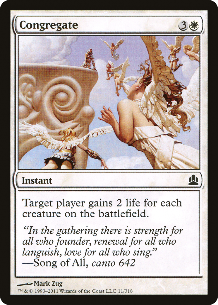 {C} Congregate [Commander 2011][CMD 011]