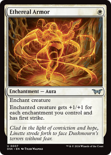 {@C} Ethereal Armor [Duskmourn: House of Horror][DSK 007]