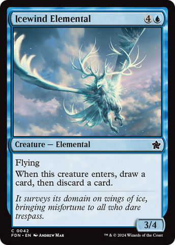 {@C} Icewind Elemental [Foundations][FDN 042]