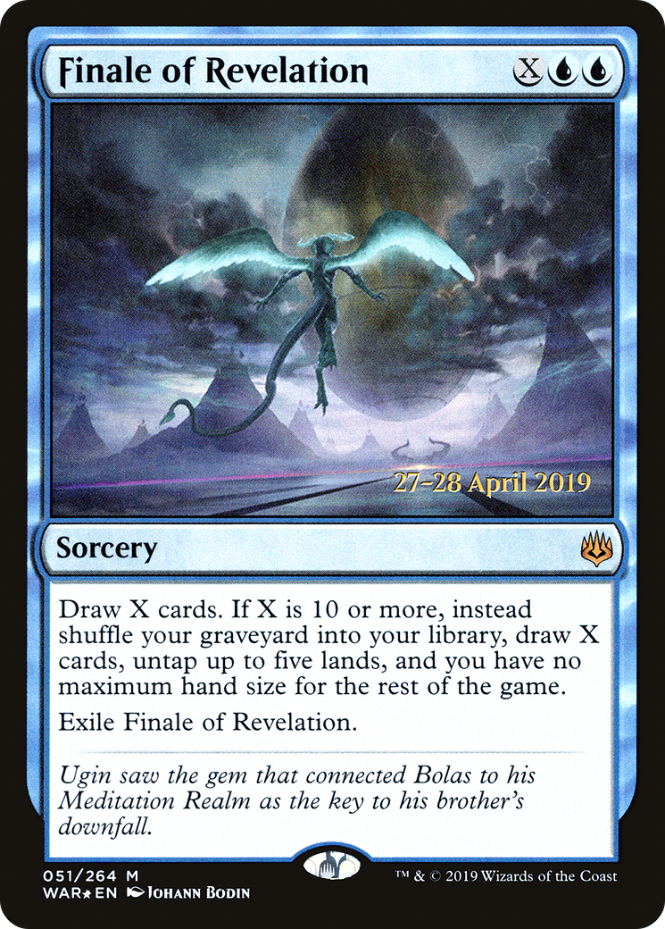 {R} Finale of Revelation [War of the Spark Prerelease Promos][PR WAR 051]
