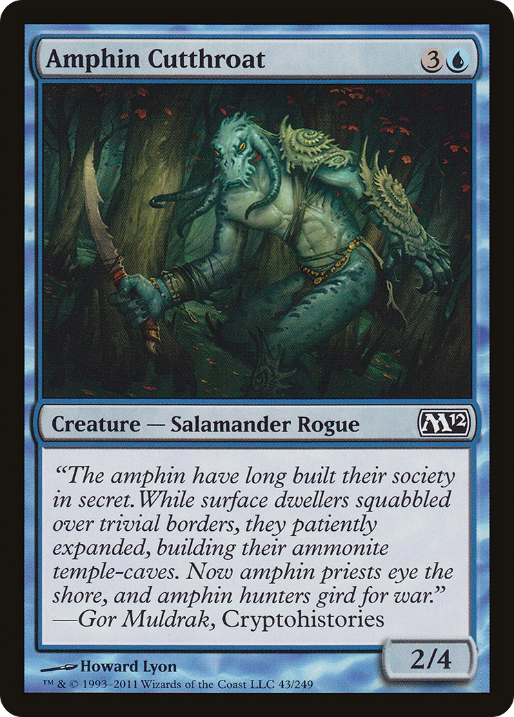 {C} Amphin Cutthroat [Magic 2012][M12 043]