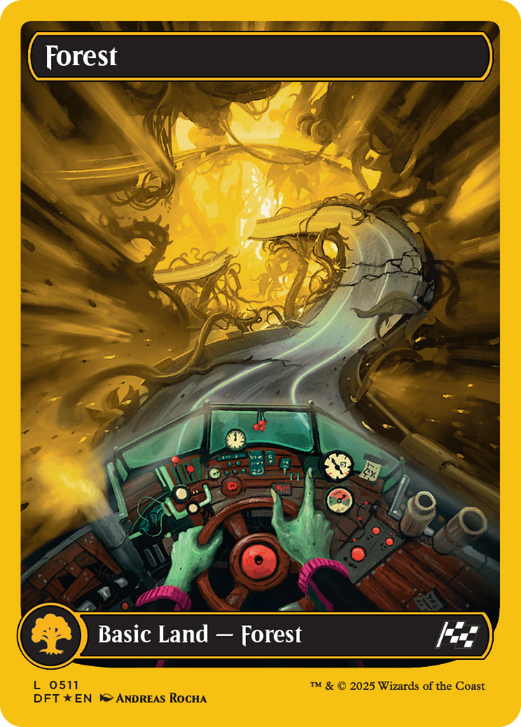 {B}[DFT 511] Forest (0511) (First-Place Foil) [Aetherdrift]