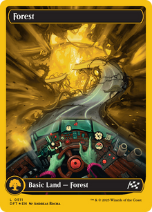 {B}[DFT 511] Forest (0511) (First-Place Foil) (Foil) [Aetherdrift]