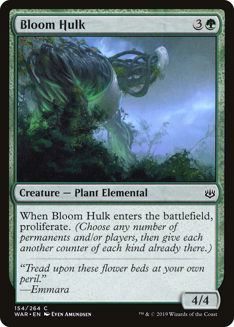 {C} Bloom Hulk [War of the Spark][WAR 154]