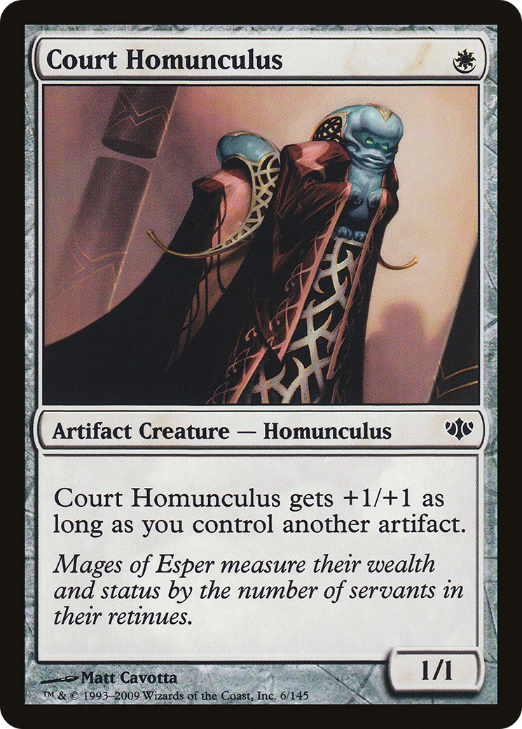 {C} Court Homunculus [Conflux][CON 006]