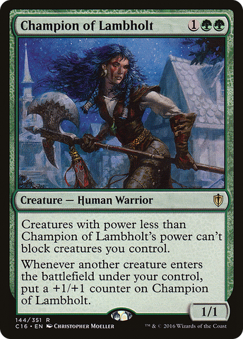 {R} Champion of Lambholt [Commander 2016][C16 144]