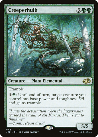 {R} Creeperhulk [Jumpstart 2022][J22 643]