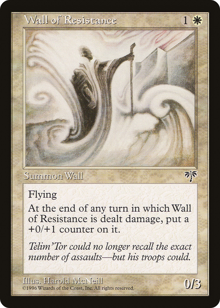 {C} Wall of Resistance [Mirage][MIR 046]