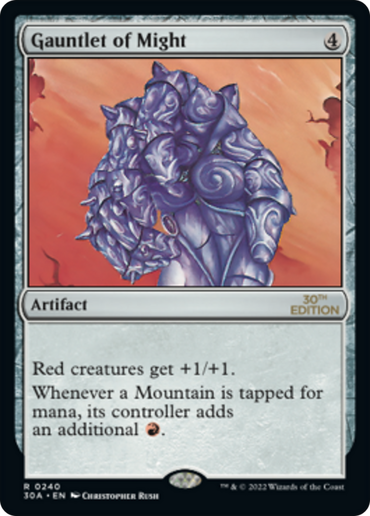 {R} Gauntlet of Might [30th Anniversary Edition][30A 240]