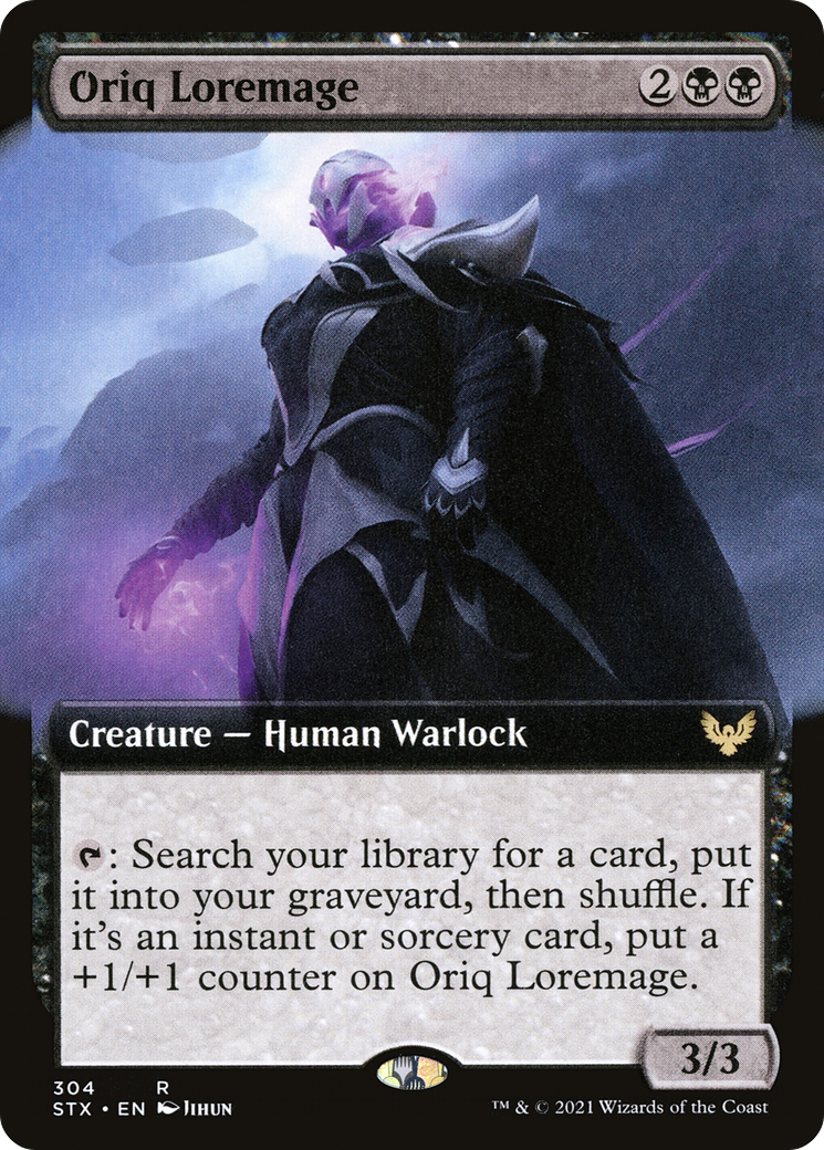 {R} Oriq Loremage (Extended Art) [Strixhaven: School of Mages][STX 304]