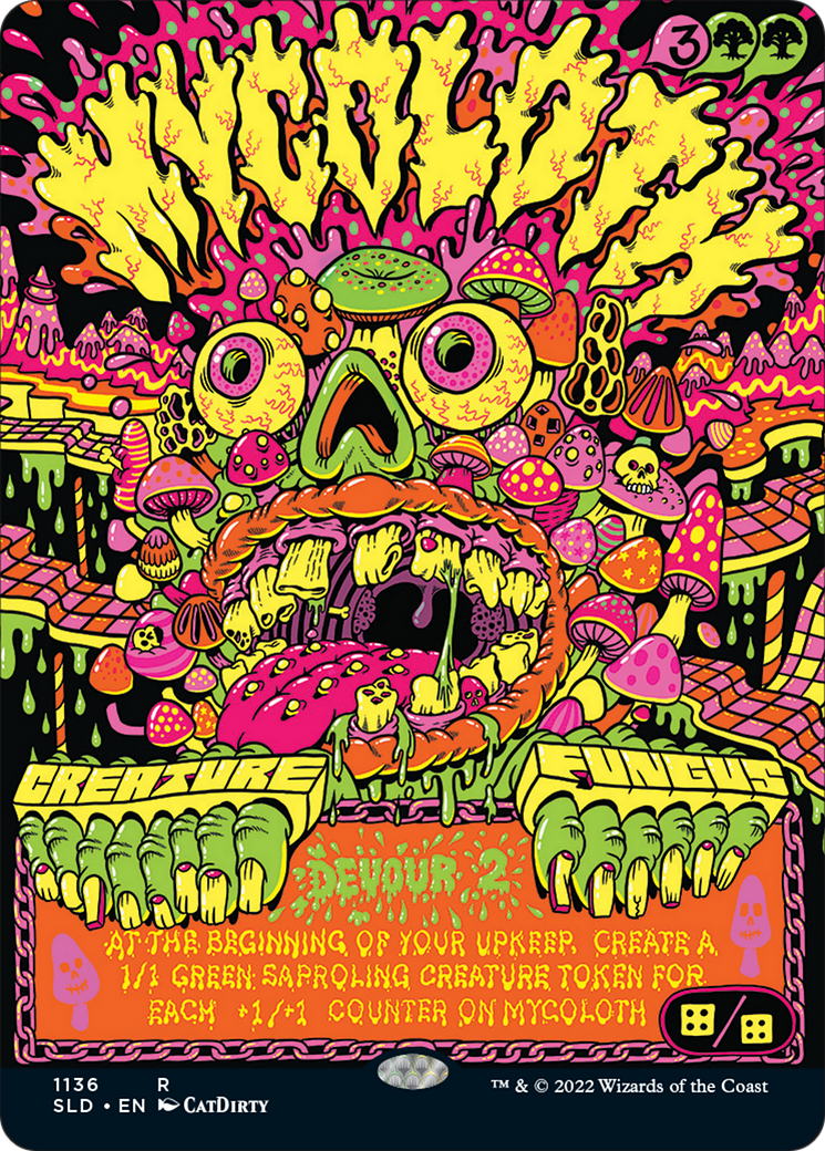 {R} Mycoloth (Borderless) [Secret Lair Drop Series][SLD 1136]