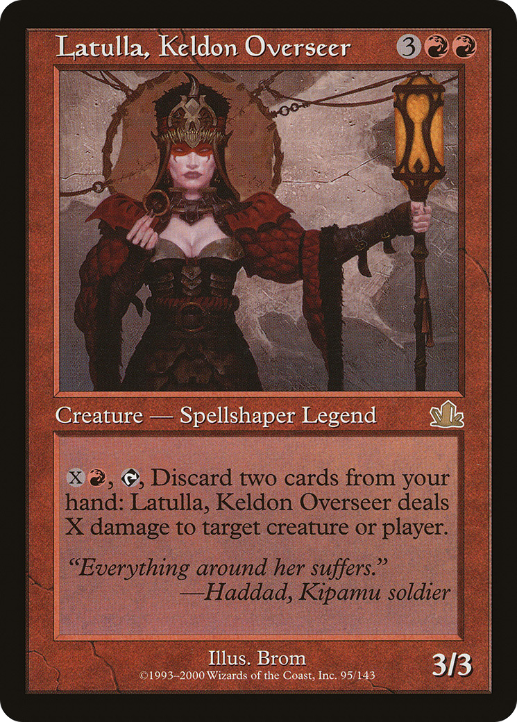 {R} Latulla, Keldon Overseer [Prophecy][PCY 095]