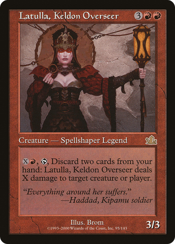 {R} Latulla, Keldon Overseer [Prophecy][PCY 095]