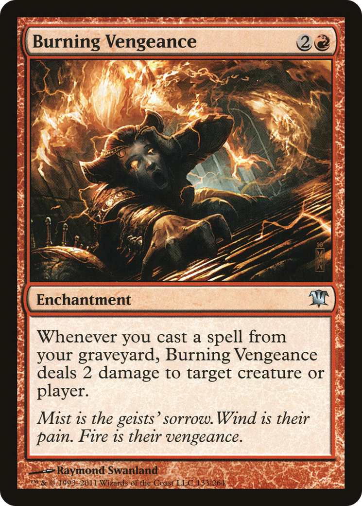 {C} Burning Vengeance [Innistrad][ISD 133]