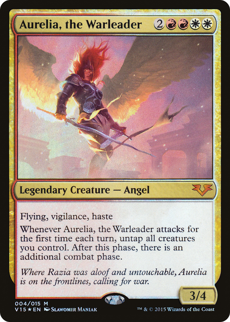 {R} Aurelia, the Warleader [From the Vault: Angels][V15 004] - Misty Mountain Games