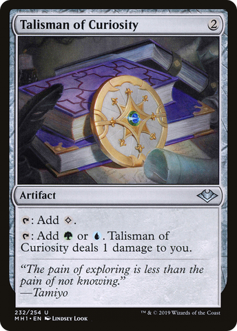{C} Talisman of Curiosity [Modern Horizons][MH1 232]