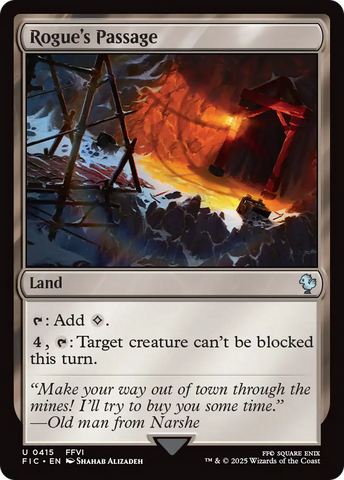 {C} Rogue's Passage [FINAL FANTASY Commander][FIC 415]