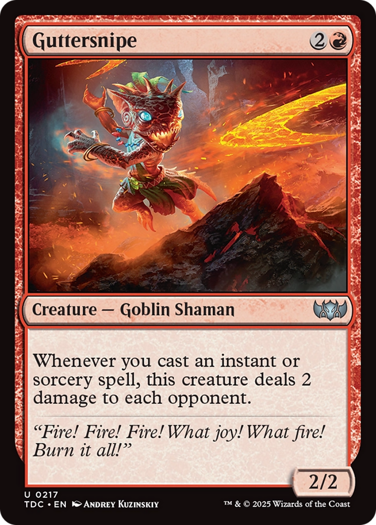 {C} Guttersnipe [Tarkir: Dragonstorm Commander][TDC 217]