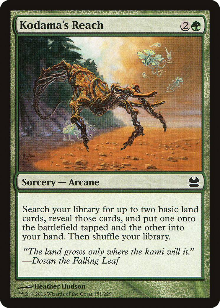 {C} Kodama's Reach [Modern Masters][MMA 151]
