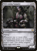 {R} Welcoming Vampire (Showcase Fang Frame) [Innistrad: Crimson Vow][VOW 287]