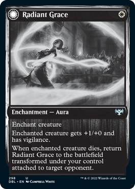 {C} Radiant Grace // Radiant Restraints [Innistrad: Double Feature][DBL 298]