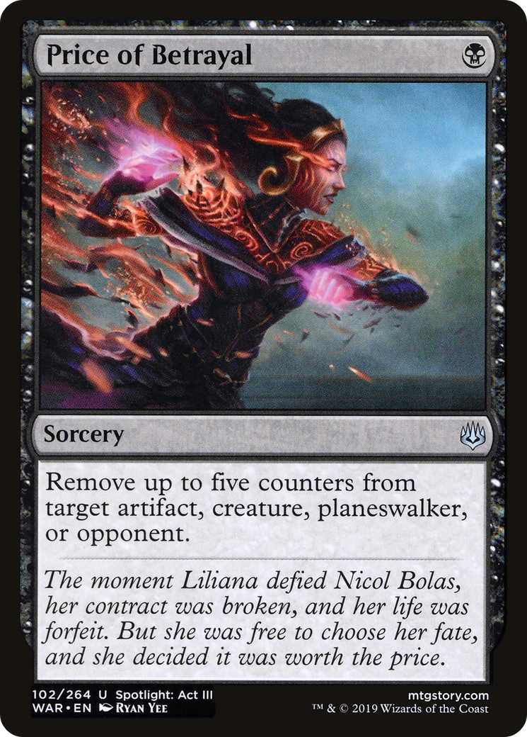 {C} Price of Betrayal [War of the Spark][WAR 102]