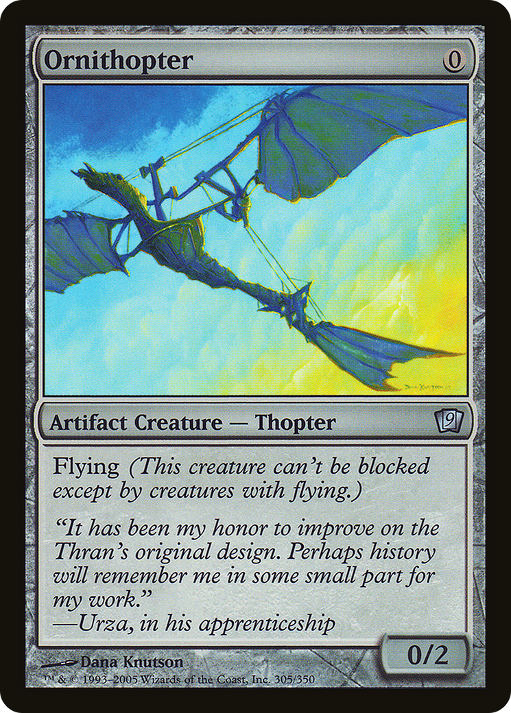 {C} Ornithopter [Ninth Edition][9ED 305]