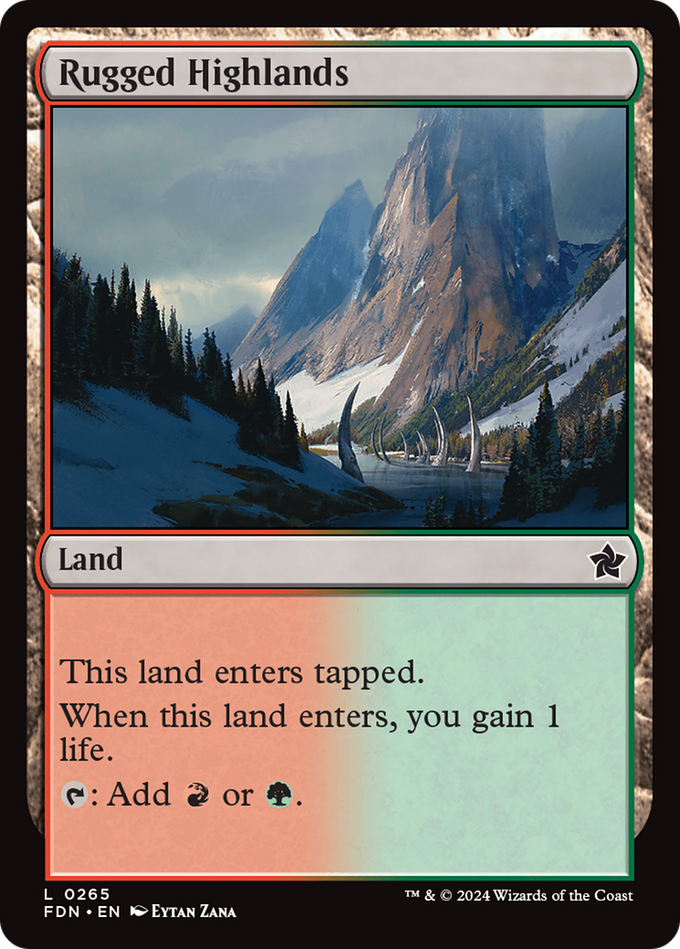 {@C} Rugged Highlands [Foundations][FDN 265]