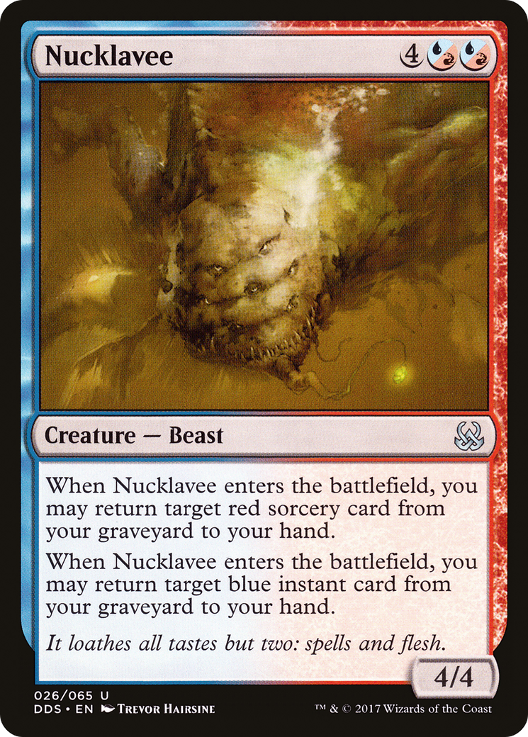 {C} Nucklavee [Duel Decks: Mind vs. Might][DDS 026]