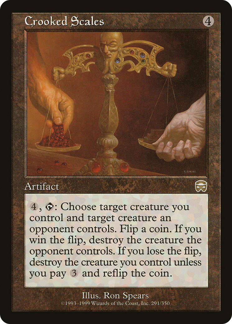 {R} Crooked Scales [Mercadian Masques][MMQ 291]
