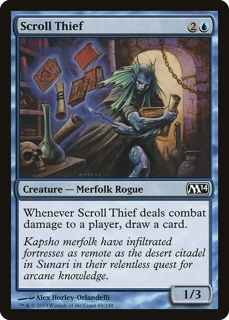 {C} Scroll Thief [Magic 2014][M14 069]