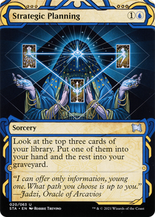 {C} Strategic Planning [Strixhaven: School of Mages Mystical Archive][STA 020]