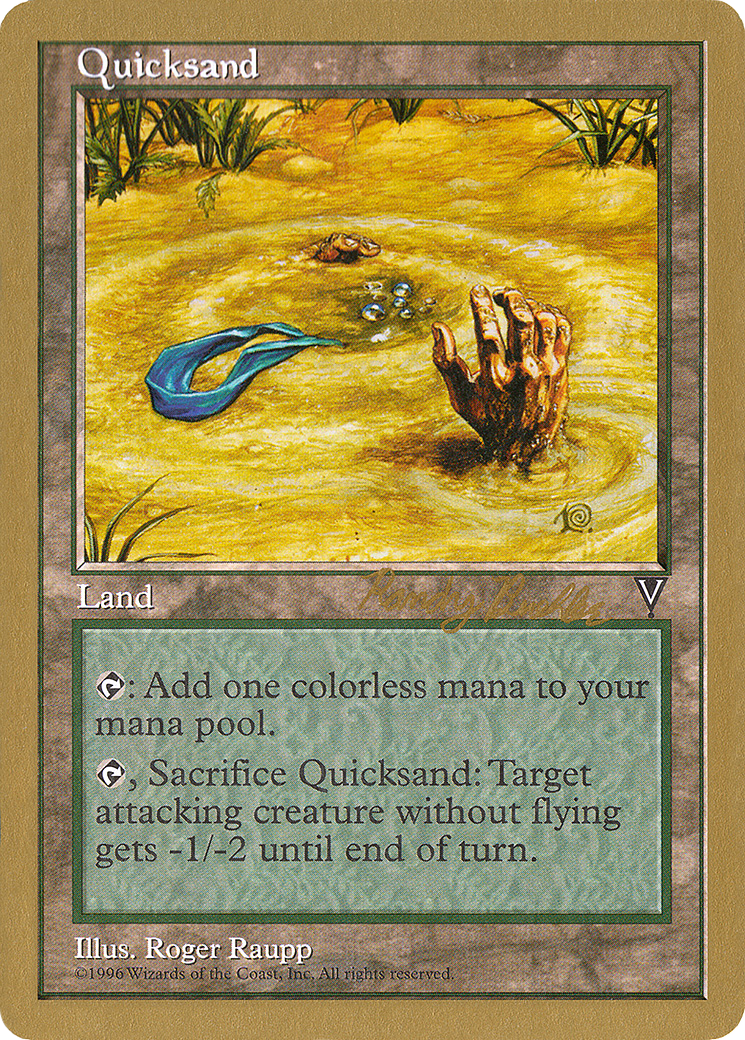 {C} Quicksand (Randy Buehler) [World Championship Decks 1998][GB WC98 RB166]