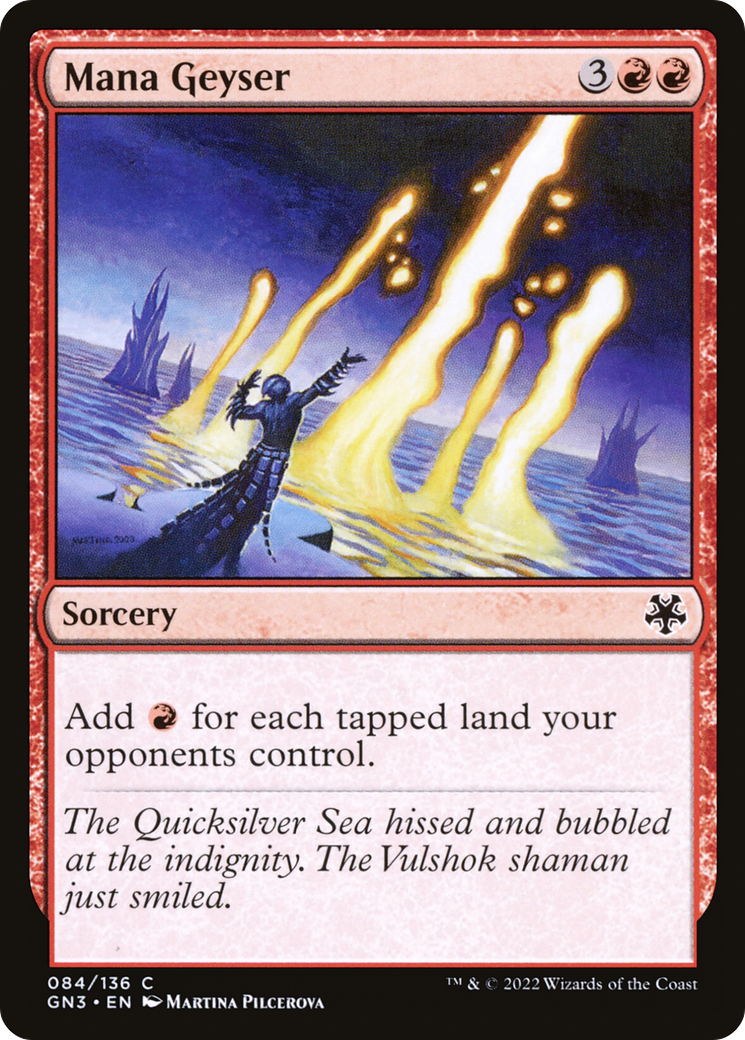 {C} Mana Geyser [Game Night 2022][GN3 084]