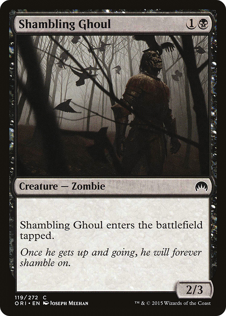 {C} Shambling Ghoul [Magic Origins][ORI 119]