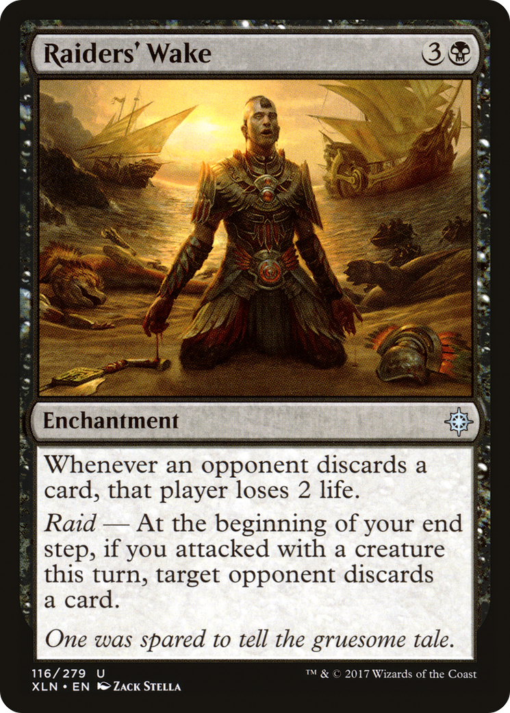 {C} Raiders' Wake [Ixalan][XLN 116]