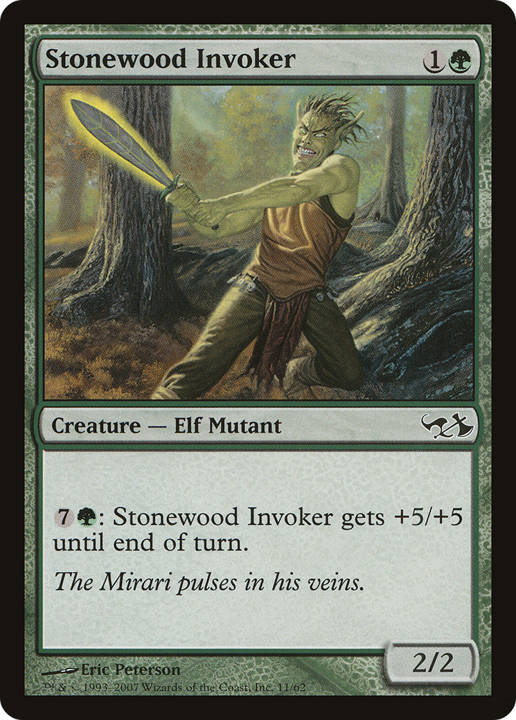 {C} Stonewood Invoker [Duel Decks: Elves vs. Goblins][DDA 011]