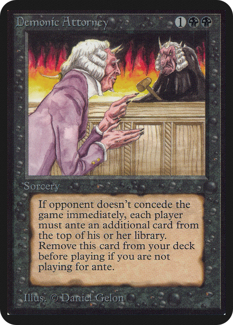 {R} Demonic Attorney [Alpha Edition][LEA 102]