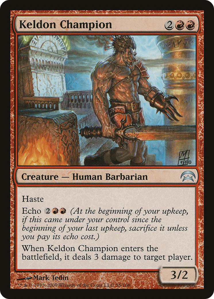 {C} Keldon Champion [Planechase][HOP 058]