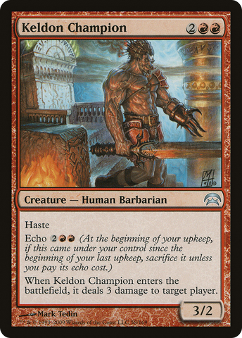 {C} Keldon Champion [Planechase][HOP 058]